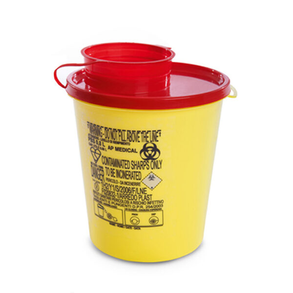 Sharps Containers | ARVS Equipments Pvt Ltd