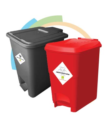 Waste Bins With Foot Pedal Manufacturer in Delhi